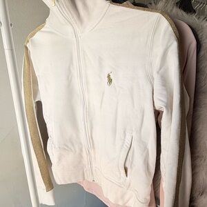 Polo by Ralph Lauren White and Gold Jacket